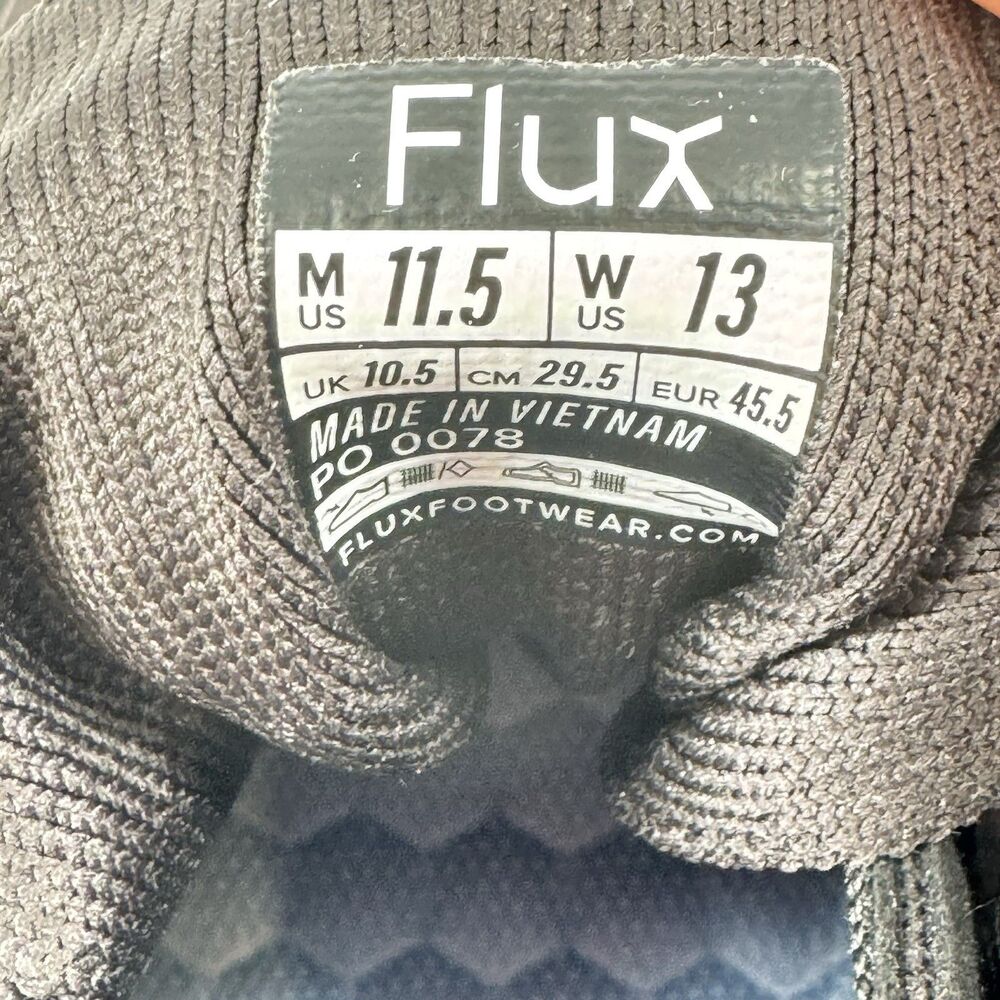 Flux Footwear Adapt Trainer Black Women’s 13 Men’s 11.5 Athletic Shoes - Picture 9 of 9